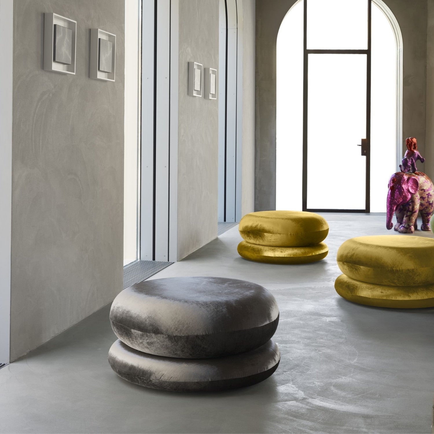 Double Bubble Ottoman