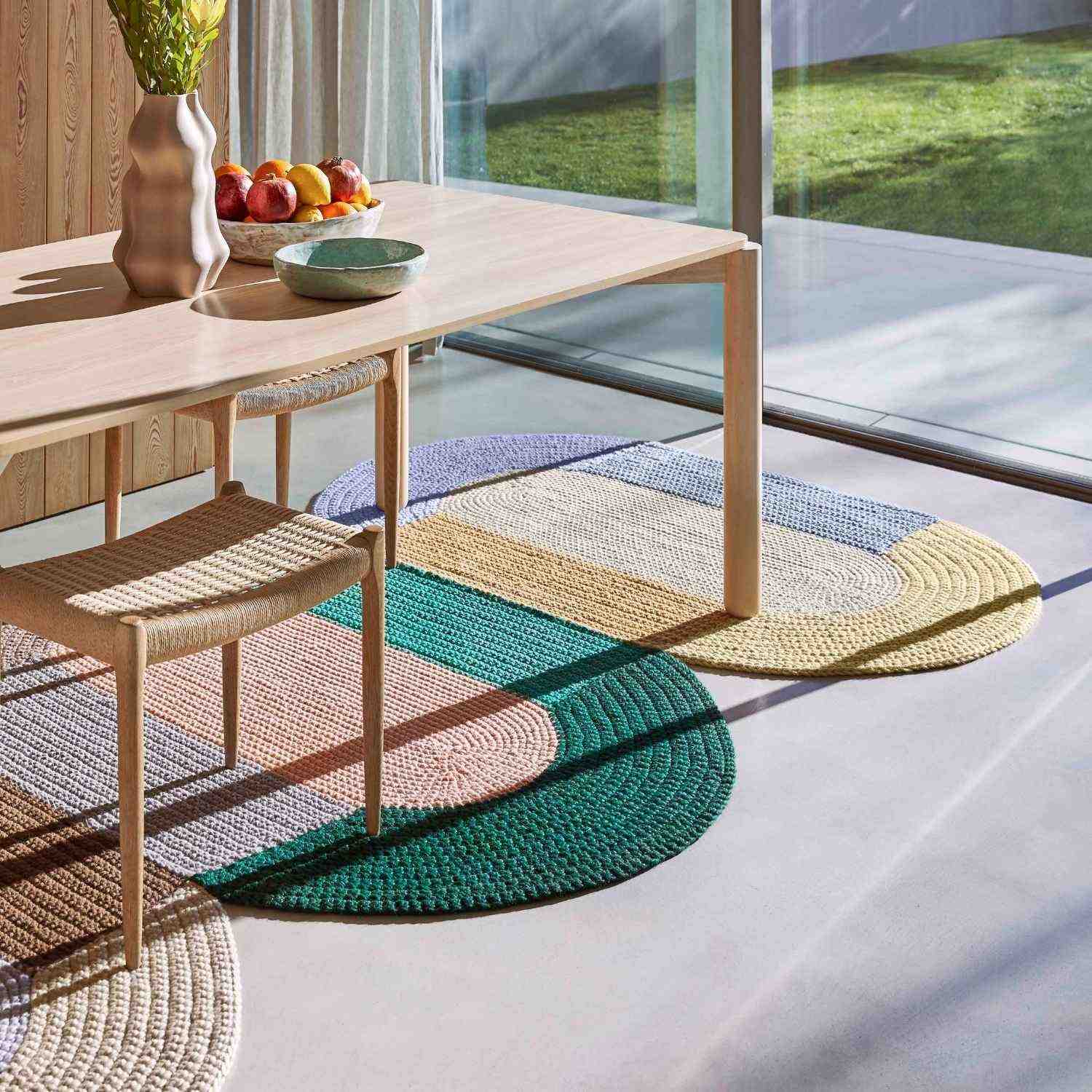 Crochet Trio Rug