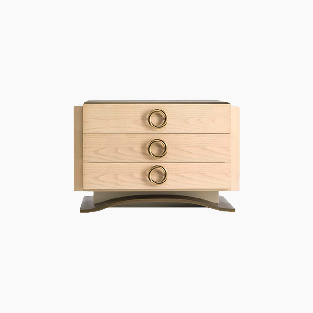 Haussmann Bedside 3 Drawers