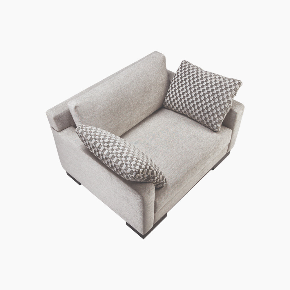 Megève Armchair Love Seat