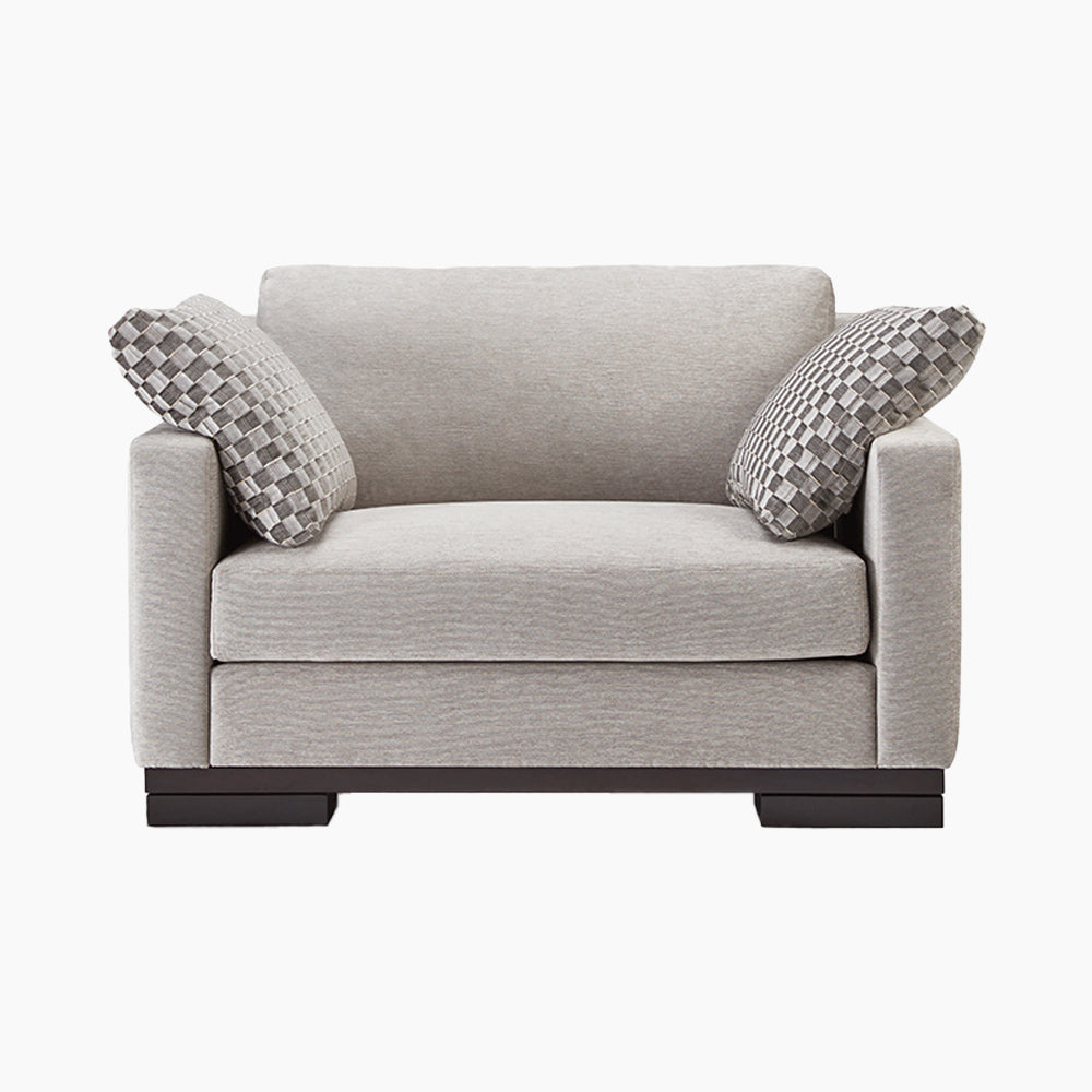 Megève Armchair Love Seat
