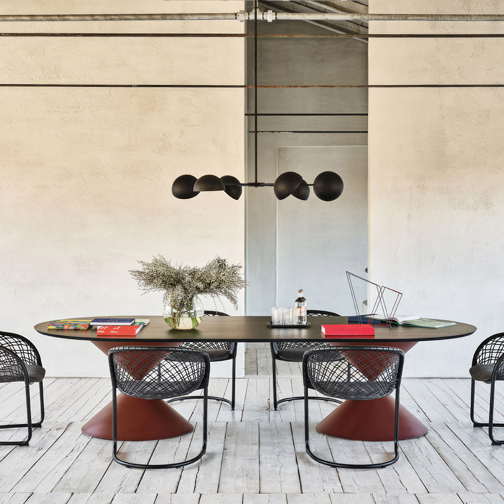 Clessidra Double Table Ceramic