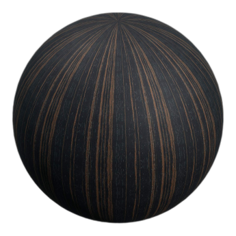 Ebony Veneered Wood 301