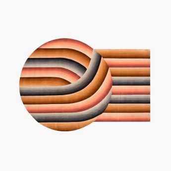 Round Mirage Rug