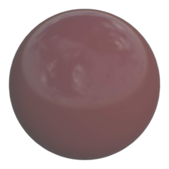 Glass Extra Clear Glossy Cherry Red