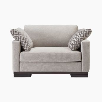 Megeve Armchair Love Seat