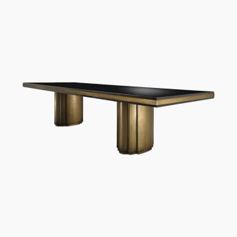 Vendome Dining Table 2 Legs