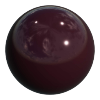 High Gloss Lacquered Wood Bordeaux 31