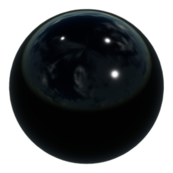 High Gloss Lacquered Wood Nero 103