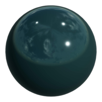 High Gloss Lacquered Wood Petrolio 61