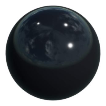 Lacquered Wood Glossy RAL 9011