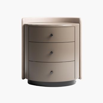 Dolmen Nightstand with Drawers