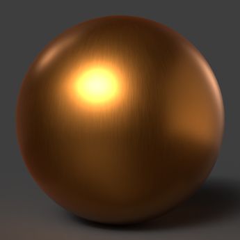 Brushed Bronze Metal