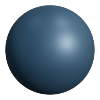 Secret Faux Leather Air Force Blue