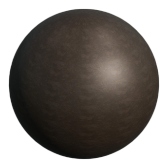 Vintage Faux Leather Dark Brown