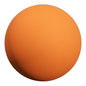 Visual Fabric Orange
