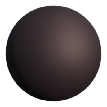 V84 Chocolate Painted Metal