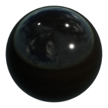 Dark Oak High Gloss Wood